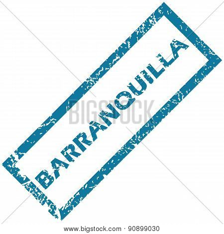 Barranquilla rubber stamp