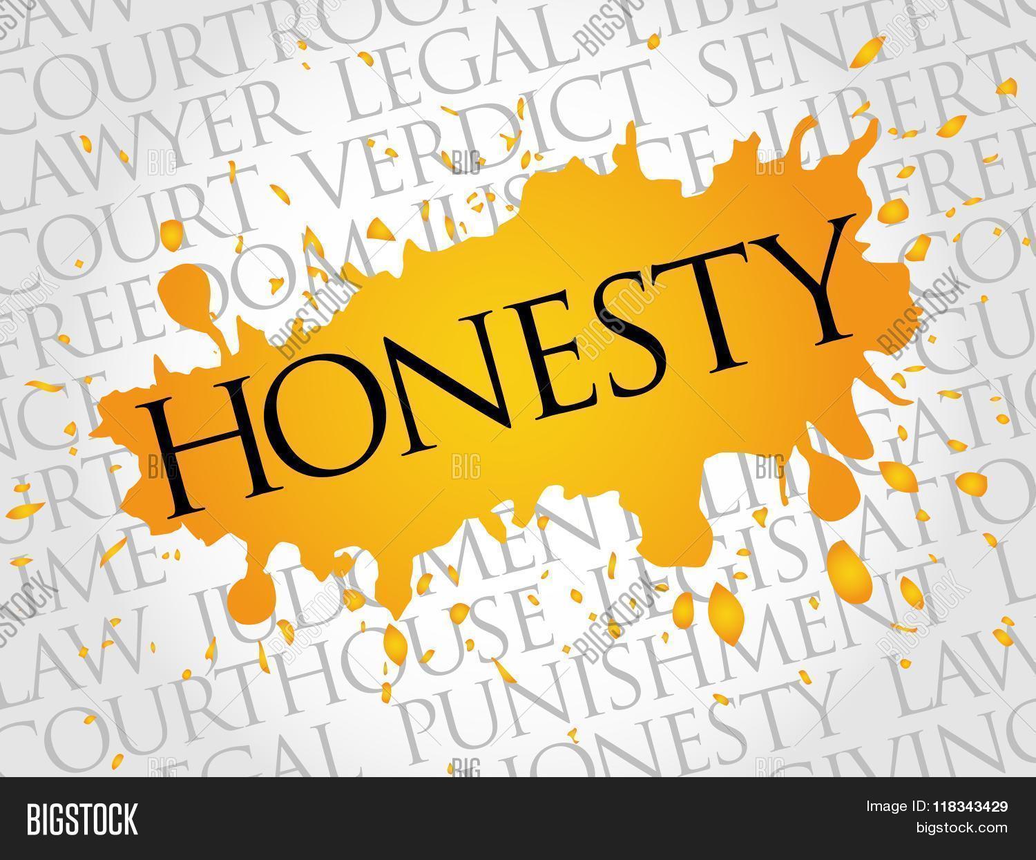 Honesty Word Cloud Image Photo (Free Trial) Bigstock