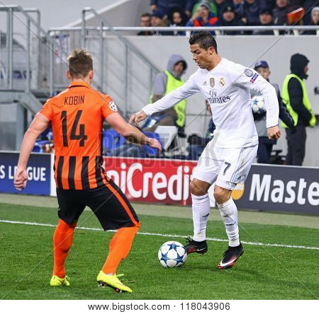 Uefa Champions League Game Shakhtar Vs Real Madrid