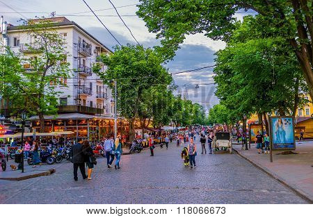 Evening In Odessa