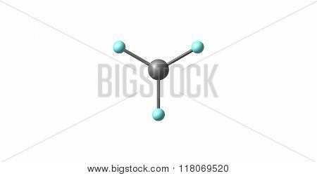 Chlorine trifluoride is an interhalogen compound with the formula ClF3. It is colourless poisonous corrosive and extremely reactive gas - 3D