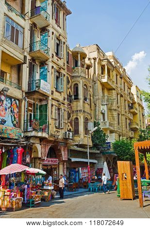 The Market In Old Cairo