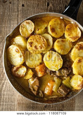 Rustic English Lancashire Hotpot