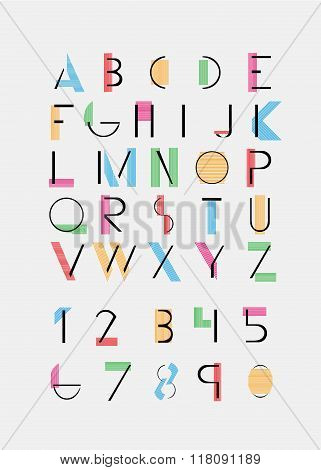 Alphabetic fonts