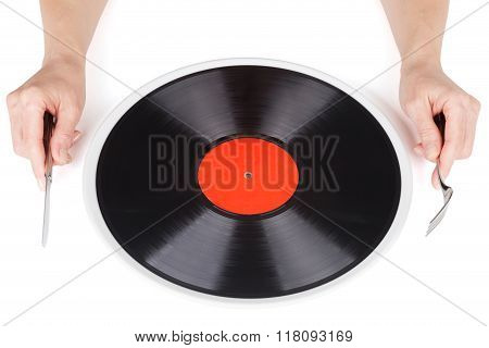 Musical Plate On The Dining Plate