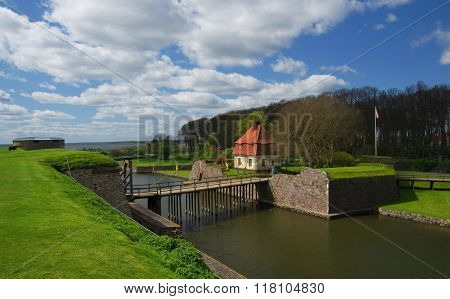 Castle Of Kalmar, Sweden - May 8, 2015: Kalmar Slott (castle) In Kalmar, Sweden, May, 2015