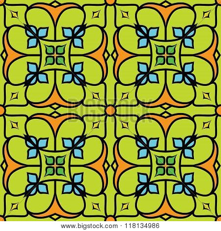 Vector seamless pattern background.