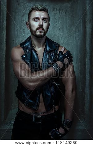 Portrait Of A Brutal Man.