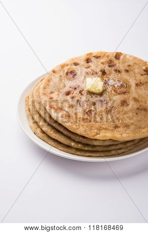 Puran poli is important sweet menu in holi festival in india, indian dessert, puran roti, indian swe