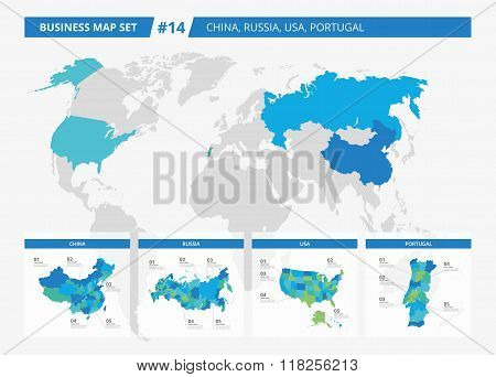 Business map set 14