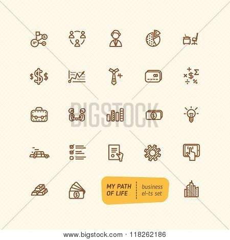 Line business elements