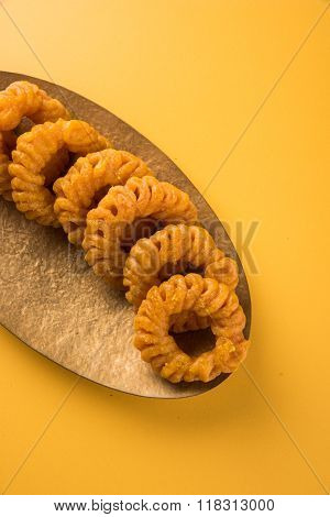 indian sweet jalebi or imarti or imarati