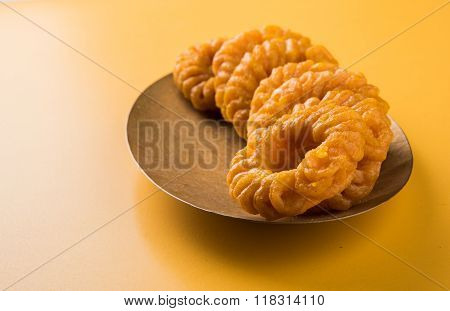 indian sweet jalebi or imarti or imarati