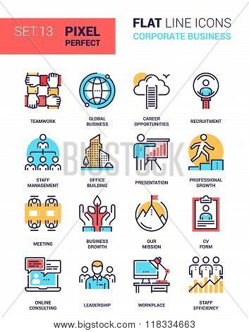 Corporate Business Icons