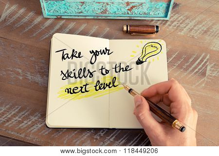 Written Text Take Your Skills To The Next Level