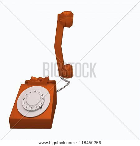 classic red phone