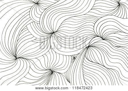 Undulated Lines Watercolor
