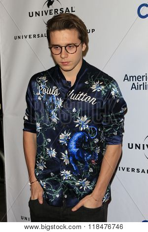 LOS ANGELES - FEB 15:  Brooklyn Beckham at the Universal Music Group's 2016 Grammy After Party at the Ace Hotel on February 15, 2016 in Los Angeles, CA