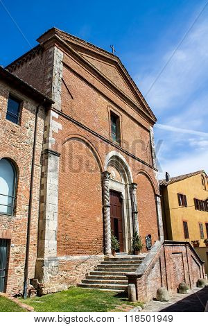The Church Of San Francesco In Chiusi, Tuscany