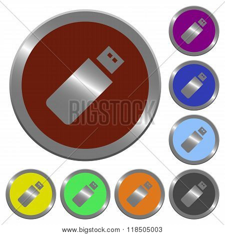 Color Pendrive Buttons