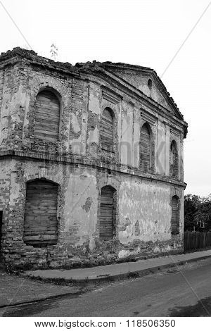 The Ruins Of A Synagogue In Stolin.