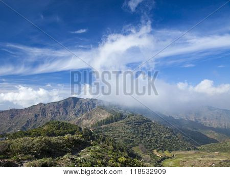 Gran Canaria, Caldera De Tejeda In February