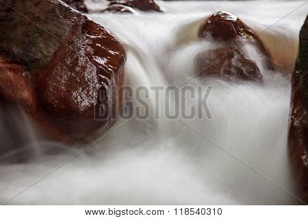 Huangsi River Bed With Nice Water In Taipei, Taiwan