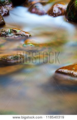 Huangsi River Bed With Nice Water In Taipei, Taiwan