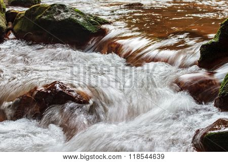 Huangsi River Bed With Nice Water In Taipei, Taiwan