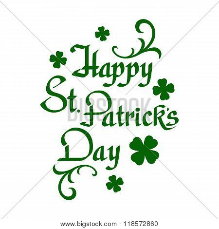 Happy St. Patricks Day background.