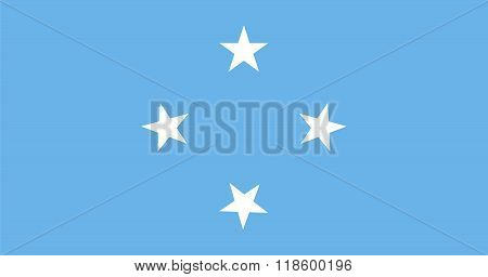 Standard Proportions For Micronesia Flag