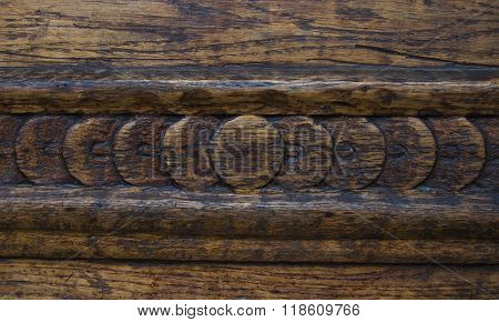 Element Of Old Wooden Doors