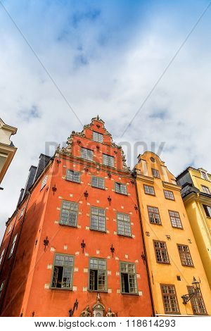 Stortorget Place In Gamla Stan, Stockholm