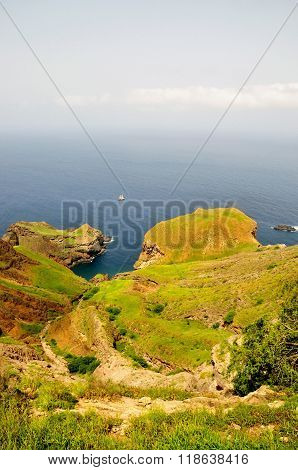 Lagoon Between Peninsulas