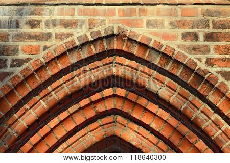 Fragment Of Gothic Architecture Of The 14Th Century