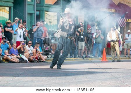 Historic Gunfight Reenactment