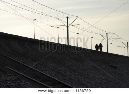 Procházky podél tramvajové tratě