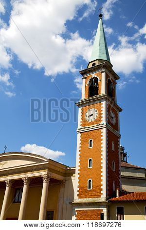 Olona  The Old Wall Terrace  Window  Clock And Bell Tower