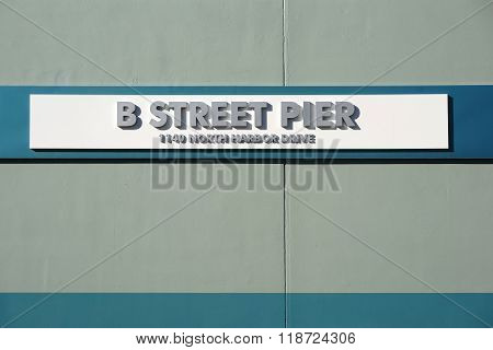B Street Pier San Diego