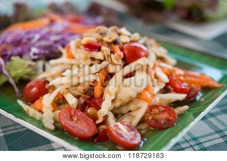 Helianthus Tuberosus Spicy Salad Healthy