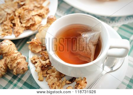 Tea Maker Helianthus Tuberosus Hot Drinks