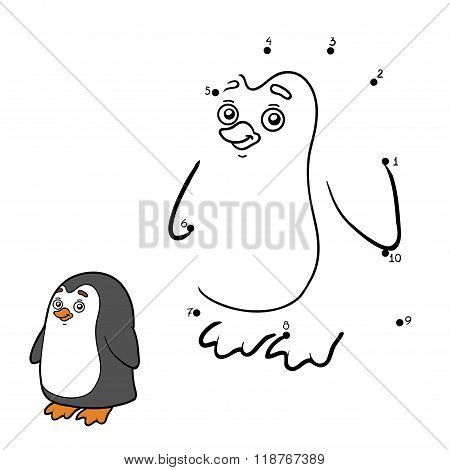 Numbers Game For Children (penguin)