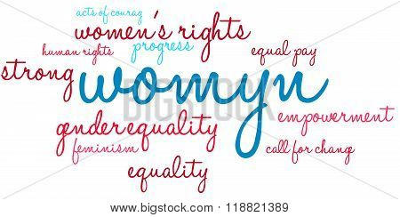 Womyn Word Cloud