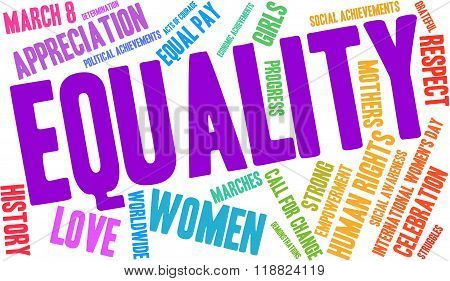 Equality Word Cloud