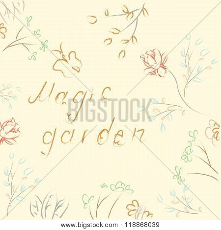card flowers