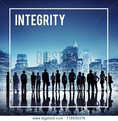 Global Business Team Integrity Cityscape Concept
