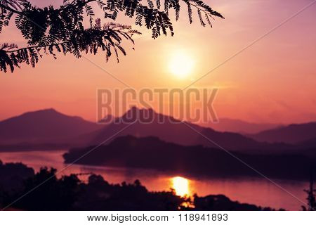 Luang Prabang above view,Laos