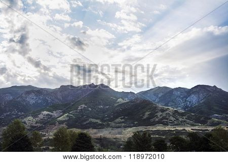 summer Mountain sunrise
