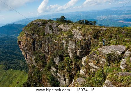 Pha Luong mountain in Moc Chau, Vietnam.