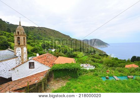 church of San Andres of teixido galicia  spain